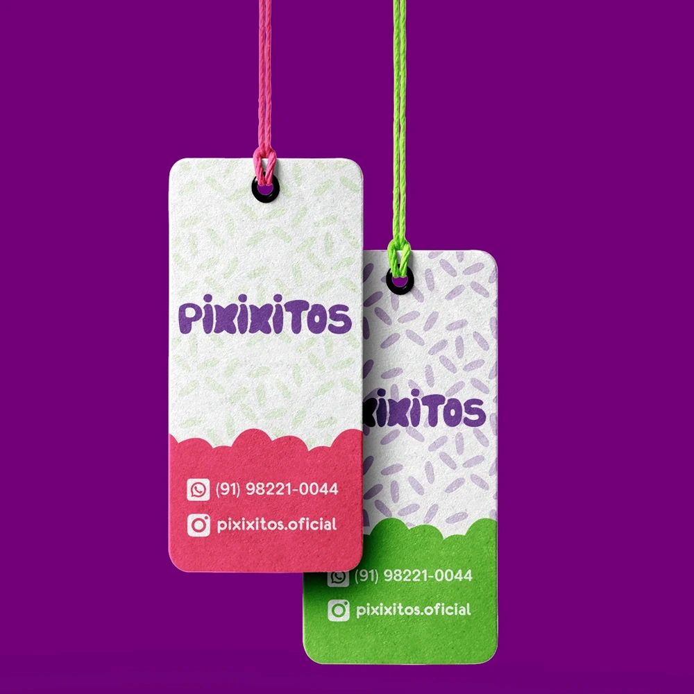 Design Gráfico para Etiquetas de Roupas